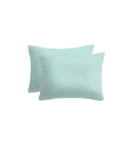 LİEF HOME DÜZ RENK BEBEK YASTIK KILIFI 11 FARKLI RENK SEÇENEĞİYLE 35x45 ( 2 Adet ) (Su Yeşili)
