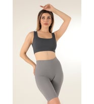 DoReMi Seamless Fitilli Spor Sütyeni (Lacivert)