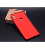 Xiaomi Redmi Note 5 Pro Kılıf Soft Mat Premier Case Kapak (Kırmızı)
