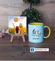 Patoloji Teknikeri Fotoğraflı Dekoratif Taş, Kupa Bardak Beyaz Hediye (Model 7)