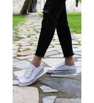 FAST STEP Unisex Sneaker Ayakkabı 620XA1001 (Beyaz)