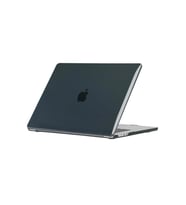 Apple Macbook 15' Air M2 2023 A2941 Zore MSoft Kristal Kapak (Siyah)