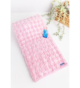 Yıldızlı Peluş Bebek Battaniyesi (Pembe)
