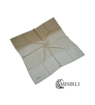 Mısırlı Degrade Şifon Eşarp (Ekru)