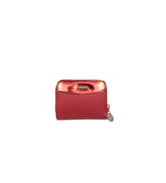 SİA ÇANTA Ollbag 2 Fermuarlı Gözlü Mini BozukPara Cüzdanı (Kırmızı)