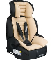 Crazz pro isofixli Bebek Çocuk Oto Koltuğu 15-36 kg (Bej)