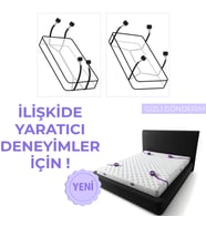 Fantezi Yatak Kelepçe ve Maske Seti – Bağlamalı Cinsel Oyun