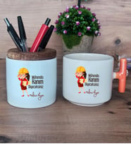 Mühendis Hanım Diyeceksiniz Hediye Sepeti Kupa Bardak T Kulplu, Kalemlik Hediyeleri Kadın Mühendise Mühendisler Günü Hediyesi (Model 7)