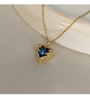 kalpli çelik kolye (Gold)