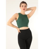 DoReMi Seamless Örme Kadın Büstiyer (Yeşil)