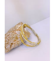 Dorika Boncuklu Gümüş Kazaziye Dört Zincirli Bileklik : Gümüş - 19 cm : Gümüş - Altın - 19 cm : Beyaz - 20 cm : Gümüş - Altın - 20 cm : Gümüş-Altın - 21 cm (Gümüş - Altın)