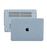 MacBook Air Kılıf HardCase Touch ID A1932 A2179 A2337 ile Uyumlu Kılıf Goat (Açık Mavi)