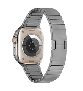 Cepustik Apple Watch Ultra 49mm Zore KRD-82 Metal Kordon (Gri)