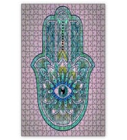 Cakapuzzle Fatma Ana El Görseli Puzzle Yapboz MDF (Ahşap) (1000 Parça)