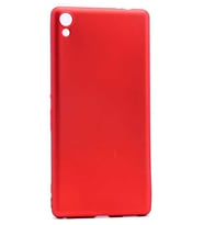 Sony Xperia XA Ultra Kılıf Soft Mat Premier Case (Kırmızı)