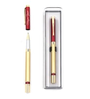 Kişiye Özel Gold Roller Kalem (Kırmızı)