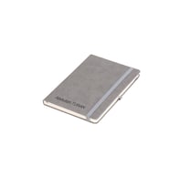 Termoderi Kapaklı Not Defteri ( 13 x 20,5 cm ) (Gri)
