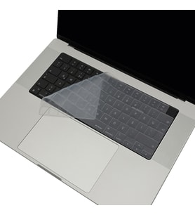 McStorey Macbook Air Pro M1-M2 ile Uyumlu Klavye Koruyucu A2681 A2442 A2485 A2780 US İngilizce Baskı (Renksiz)