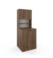 Anzera - Çamaşır Makinesi Dolabı 004 (Ceviz)