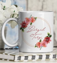 Kişiye Özel Tasarım Kupa Bardak 98757 (Kırmızı)