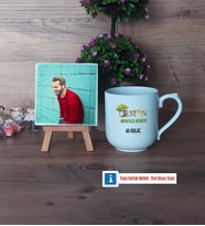 Orman Muhafaza Memuru Fotoğraflı Dekoratif Taş, Kupa Bardak Beyaz Hediye (Model 5)