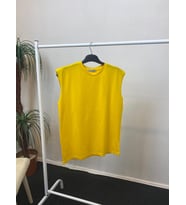 Kadın Regular Fit TişortSPR22TSK129 (Sarı)