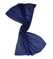 Mim Eşarp - Mio Prenses Parıltılı Cam Kırığı Şal 65x190 cm (Lacivert)