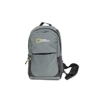 M 1005 Mega Bag Unisex Göğüs Çapraz Çanta, Body Bag (Gri)