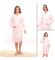 Hürrem Peştamal Bornoz (Pembe)