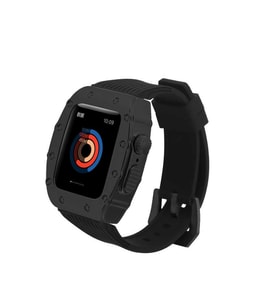 Apple Watch 7 45mm KRD-65 Kordon (Siyah)
