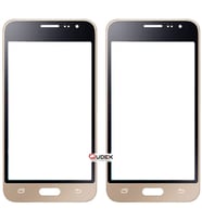 Samsung J3 SM-J300 Dokunmatik Okalı Ön Cam Lens Orjinal Kalite (Altın)