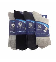 Roff Erkek Diyabetik Şeker Soket Çorap 14408 - 12 Adet (Karışık)