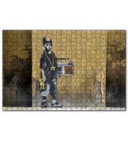 Cakapuzzle Duvar Boyama Gangster Çocuk  Puzzle Yapboz MDF (Ahşap) (1000 Parça)