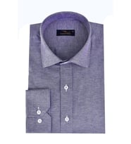 Erkek Uzun Kol Gömlek Silim Fit BGL-ST01912 (Mor)
