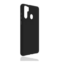 Reeder P13 Blue Max Kılıf Kamera Korumalı Silikon Rubber Arka Kapak (Siyah)