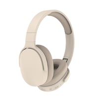 Teknomoda Bluetooth Kulak üstü Kablosuz Kulaklık P2961 Yeni Dizayn (Krem)