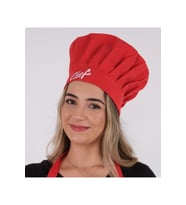 Ayarlanabilir Chef Aşçı Şapkası (AYARLANABİLİR ŞEF AŞÇI ŞAPKASI) (Siyah)