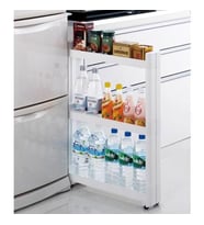 Motek Çok Amaçlı Tekerlekli Mutfak, Banyo Rafı Organizer SR-03
