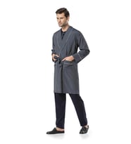 Pierre Cardin Erkek 5'li Set Şal Yaka Röpteşambır Takımı (Lacivert)