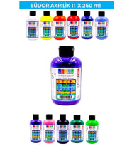Akrilik Boya 250 Ml 1 Adet (Mor)