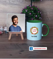 Yılbaşı Hediyesi Fotoğraflı Dekoratif Taş, Kupa Bardak Beyaz Hediye (Model 14)