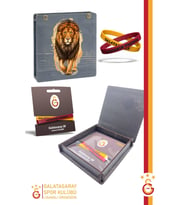 Galatasaray Orijinal Lisanslı Armanın Peşinde 2'li Bileklik Hediyelik Kutulu (Kırmızı-Sarı-Geçişli)
