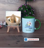 İnsan Kaynakları Uzmanı Fotoğraflı Dekoratif Taş, Kupa Bardak Beyaz Hediye (Model 14)