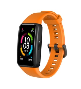 Huawei Band 6 Kordon Spor Silikon Band Mix 47 (Turuncu)