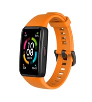 Huawei Band 6 Kordon Spor Silikon Band Mix 47 (Turuncu)