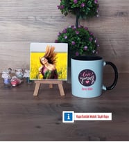 Love Yourself Fotoğraflı Dekoratif Taş, Kupa Bardak Beyaz Hediye (Model 11)