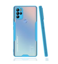 General Mobile 21 Pro Kılıf Kamera Korumalı Arkası Şeffaf Silikon (Mavi)