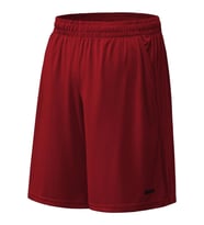 Ghassy Co. Erkek Performans Tech. Cepli Hızlı Kuruma Active Koşu Antrenman Spor Şort (Kırmızı)