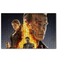 Cakapuzzle Terminatör Genesis Görseli  Puzzle Yapboz MDF (Ahşap) (1000 Parça)
