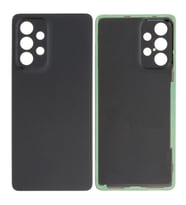 Samsung Galaxy A53 5G Uyumlu Arka Pil Batarya Kapağı SM-A536E (Siyah)